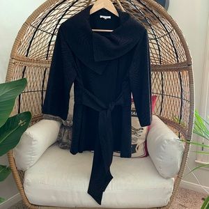 Black and Brown Zebra Calvin Klein Double Breasted Jacket